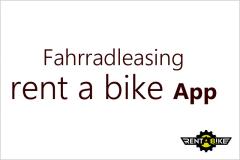 Fahrradleasing | unsere RENT A BIKE APP