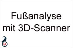 Fußanalyse mit 3D-Scanner