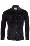 Giordano Cord-Overshirt Schwarz