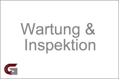 Wartung und Inspektion