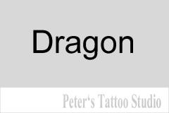 Tattoos von Fantasiewesen Drachen & mehr